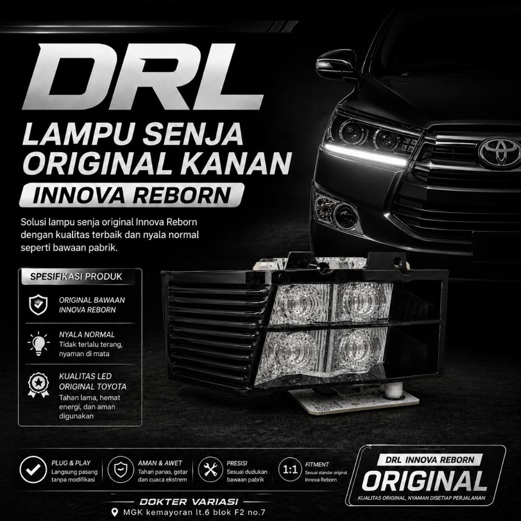 LED DRL INNOVA REBORN