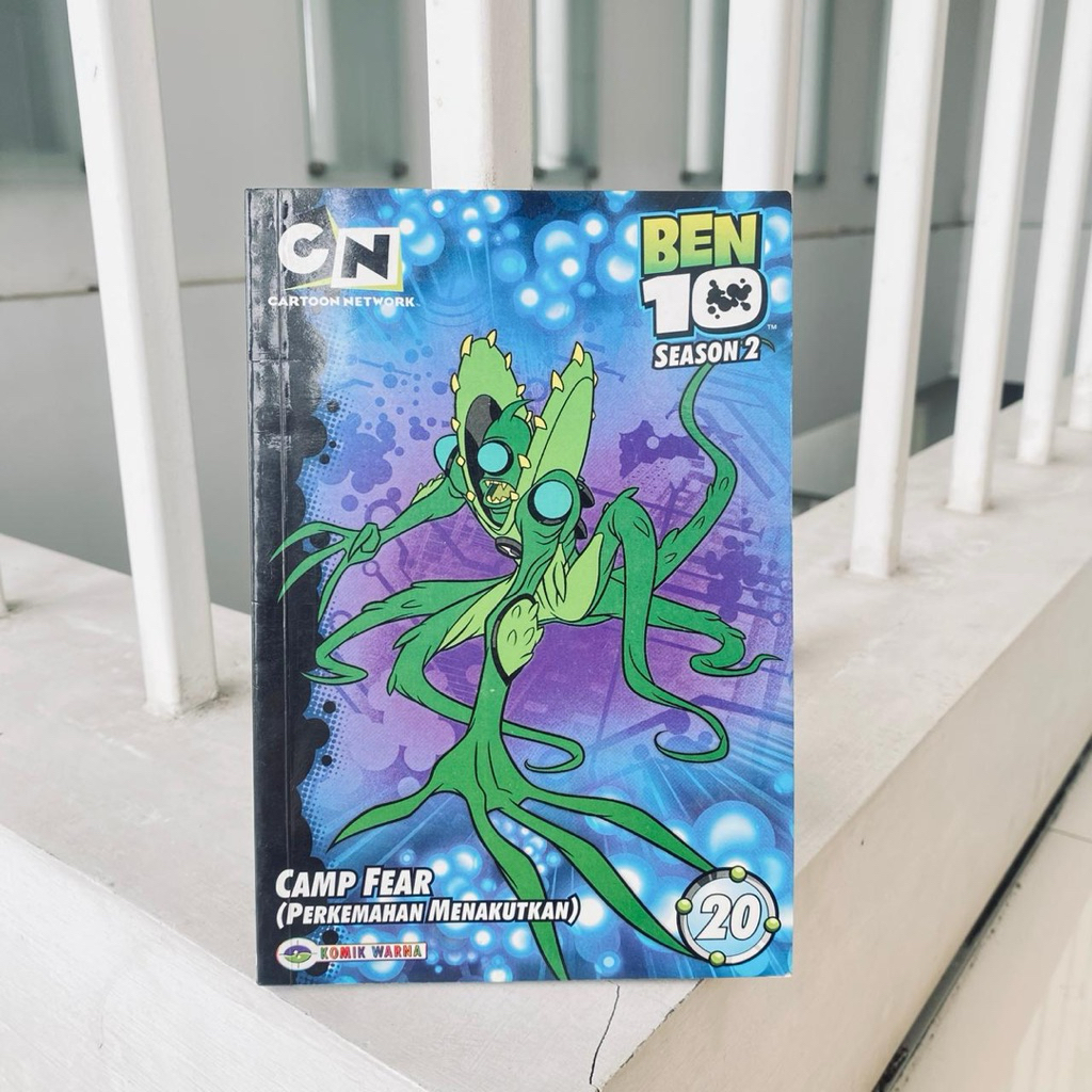 Komik Ben 10 Season 2 "Camp Fear Volume 20" - preloved