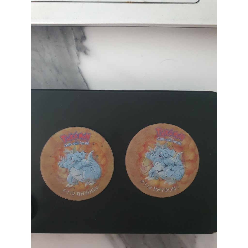 Tazos 3D Pokemon Rhydon Rhydhorino