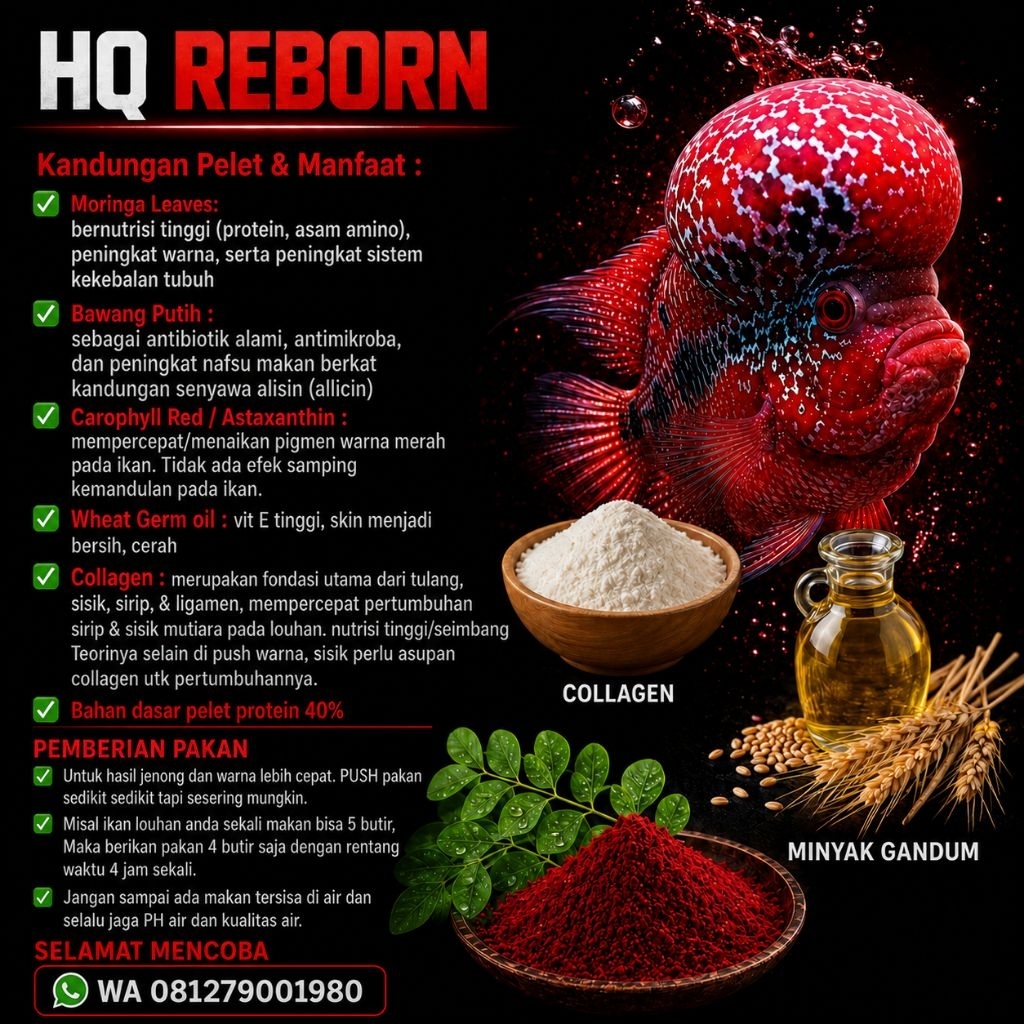 PELET LOUHAN RED STRONG 120GR