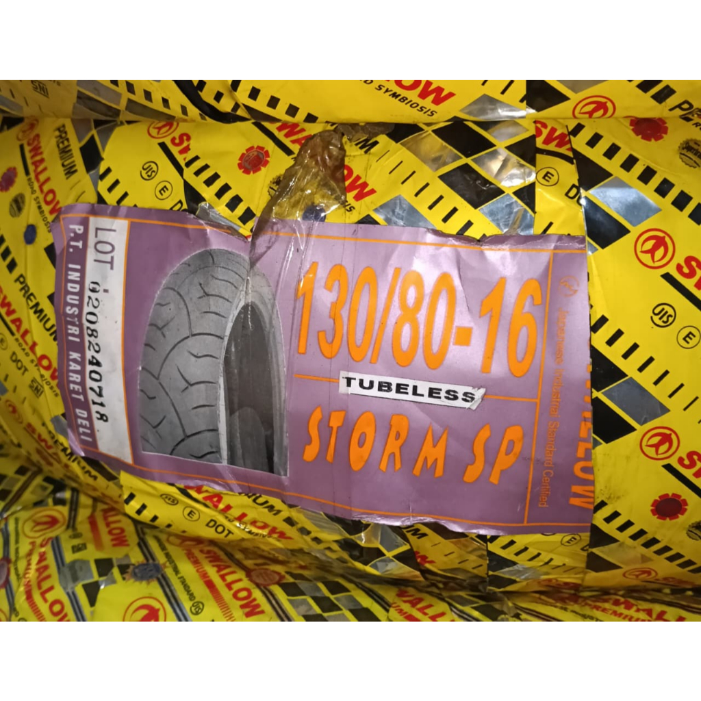 Ban 130/80-16 Tubeless Swallow Ban luar 130/80-16 Tubeless Swallow