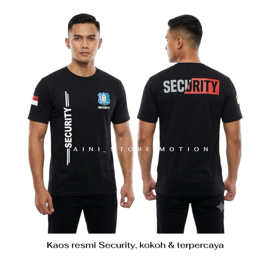T-Shirt Kaos Security kaos Satpam Terbaru Kaos Security dalaman Keren