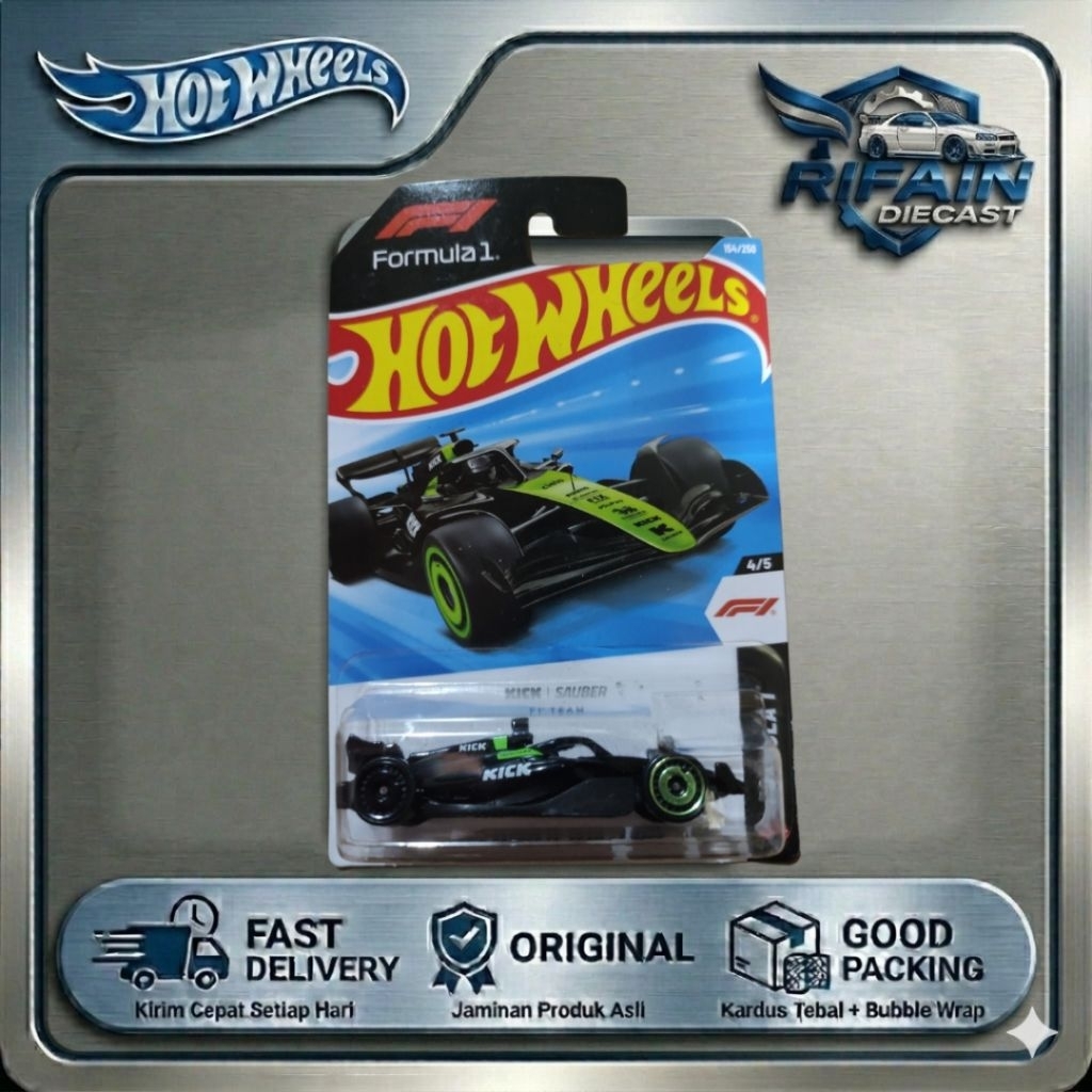 HOT WHEELS F1 KICK SAUBER