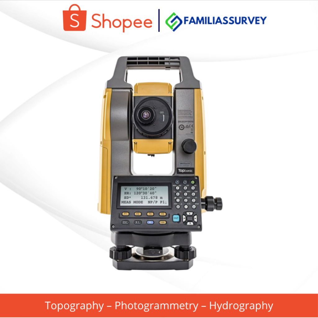 Total Station Topcon GM52 / Topcon GM 52 / Topcon GM-52 / Murah Lengakp Set