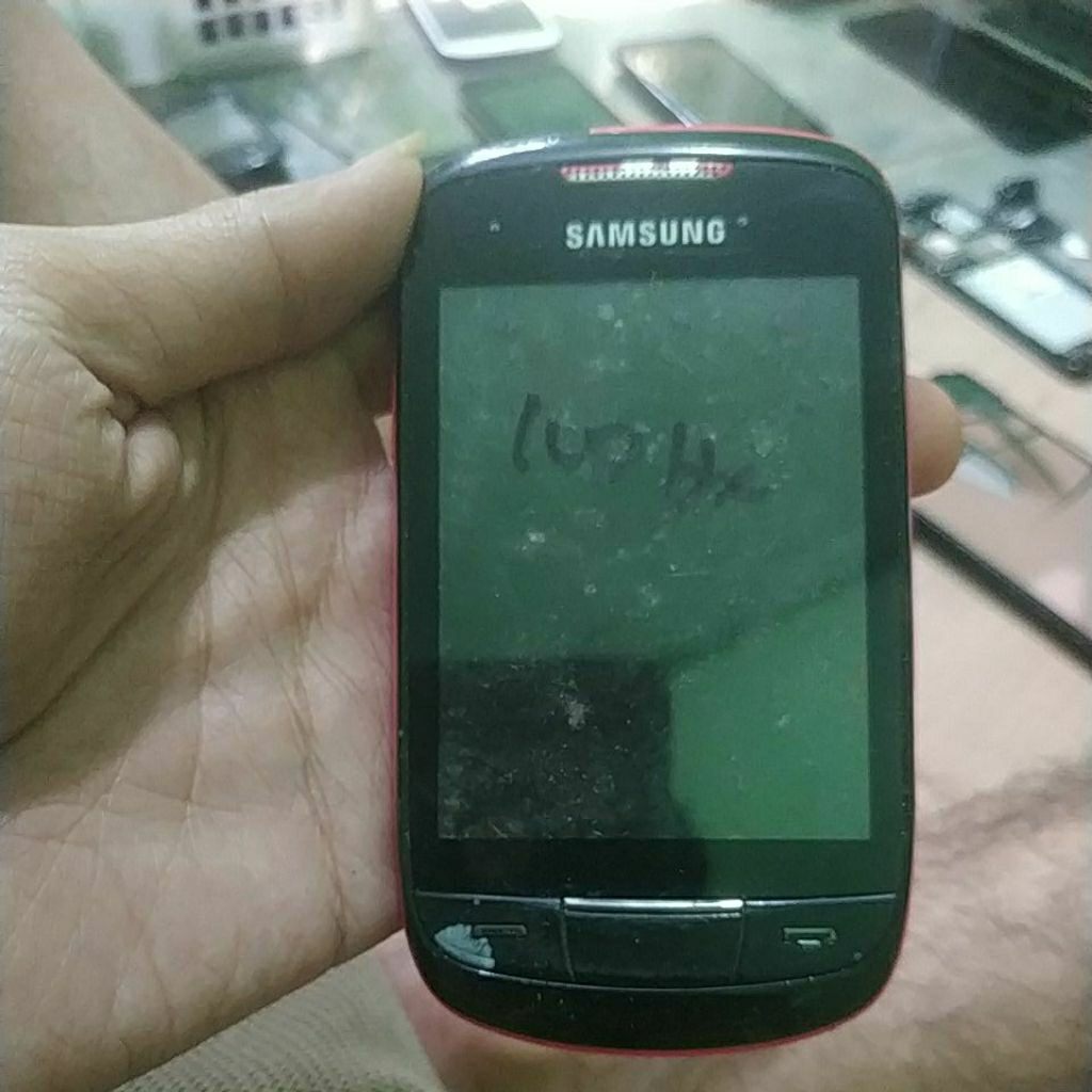 LCD BERCAK BEKAS SAMSUNG S3850