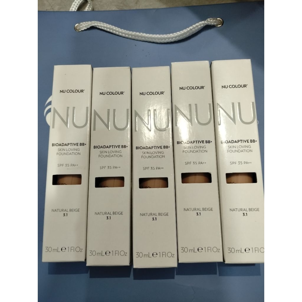 BIODAPTIVE BB CREAM FOUNDATION ORIGINAL NU COLOUR 3SHADE READY STOK ORIGINAL PRODUK