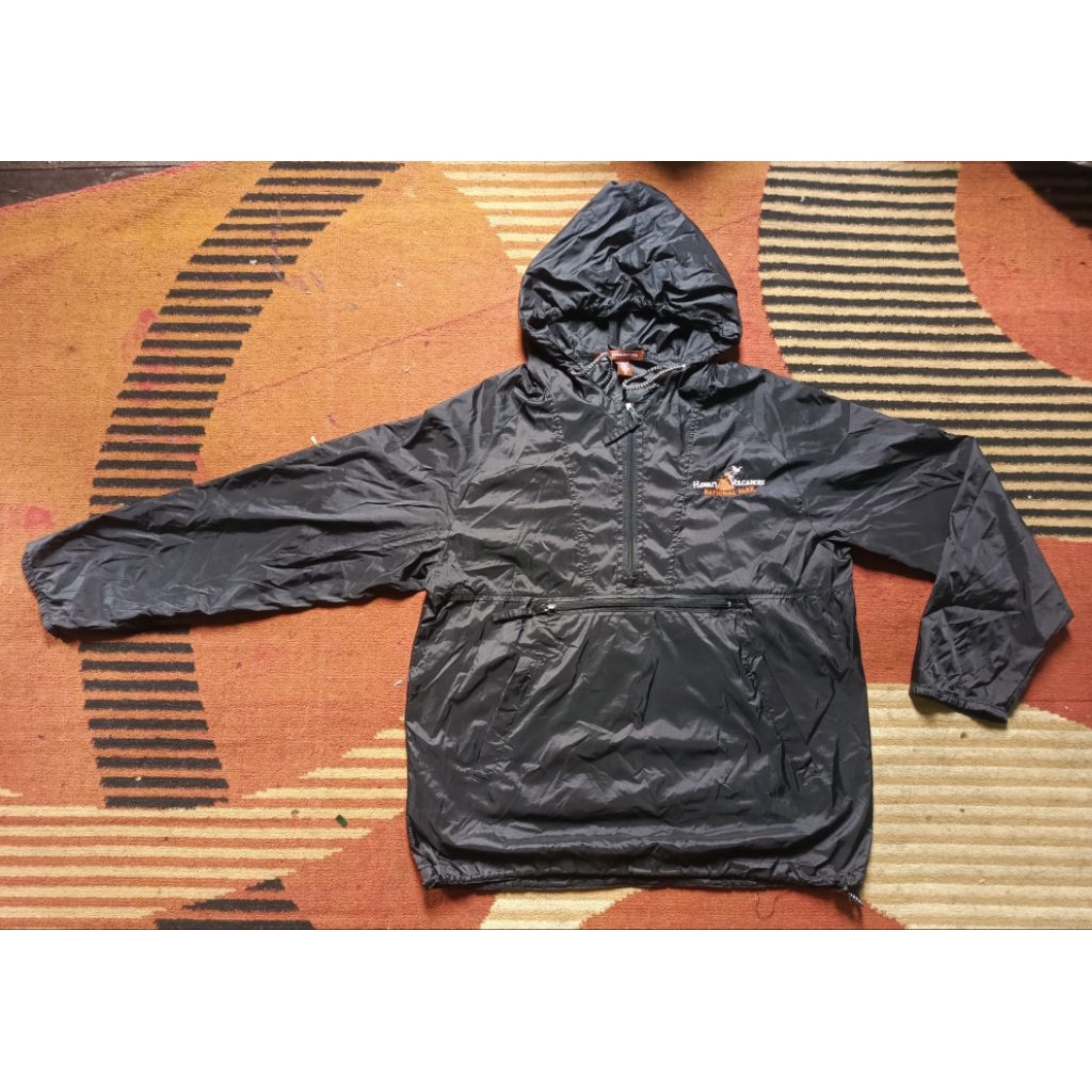 jaket parasut cagoule pocketable second