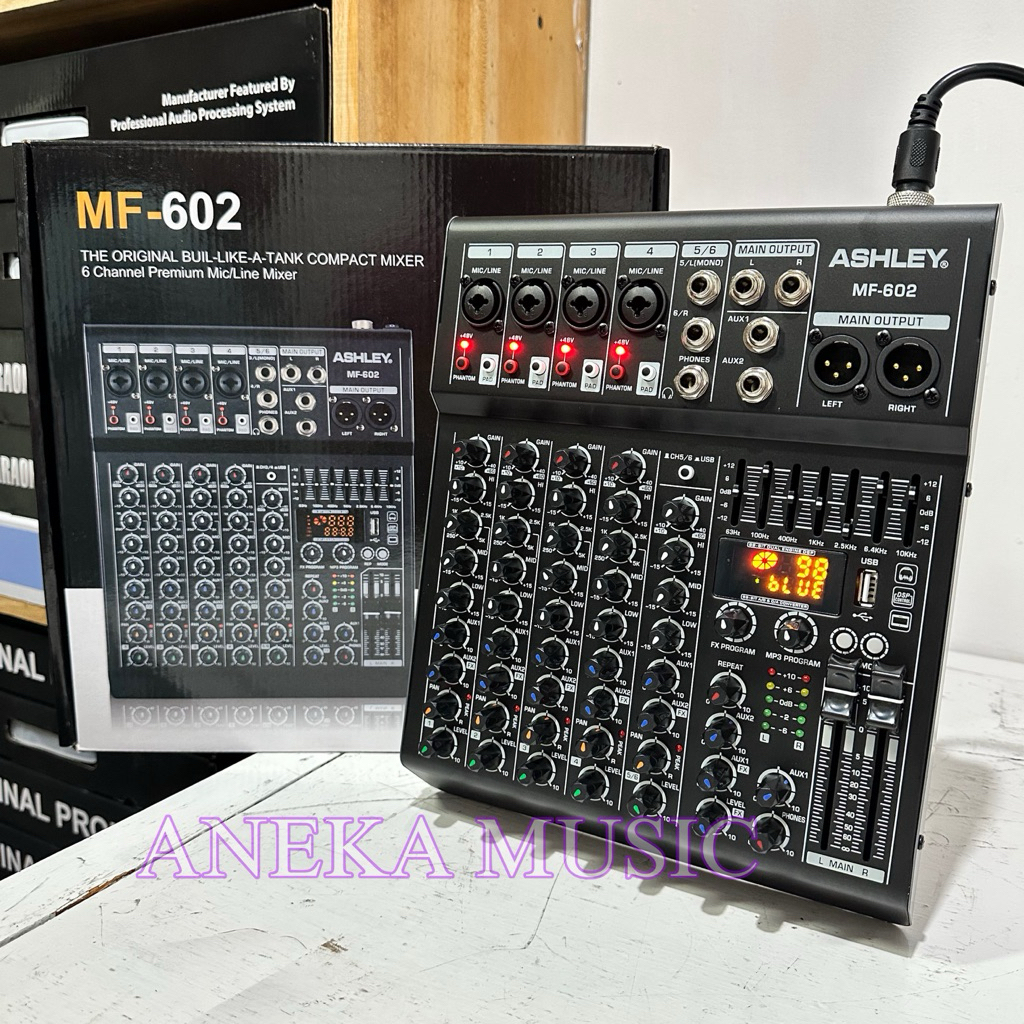 MIXER ASHLEY MF 602 / MF-602  MIXER ASHLEY MF602 ORIGINAL ASHLEY( Bisa COD )