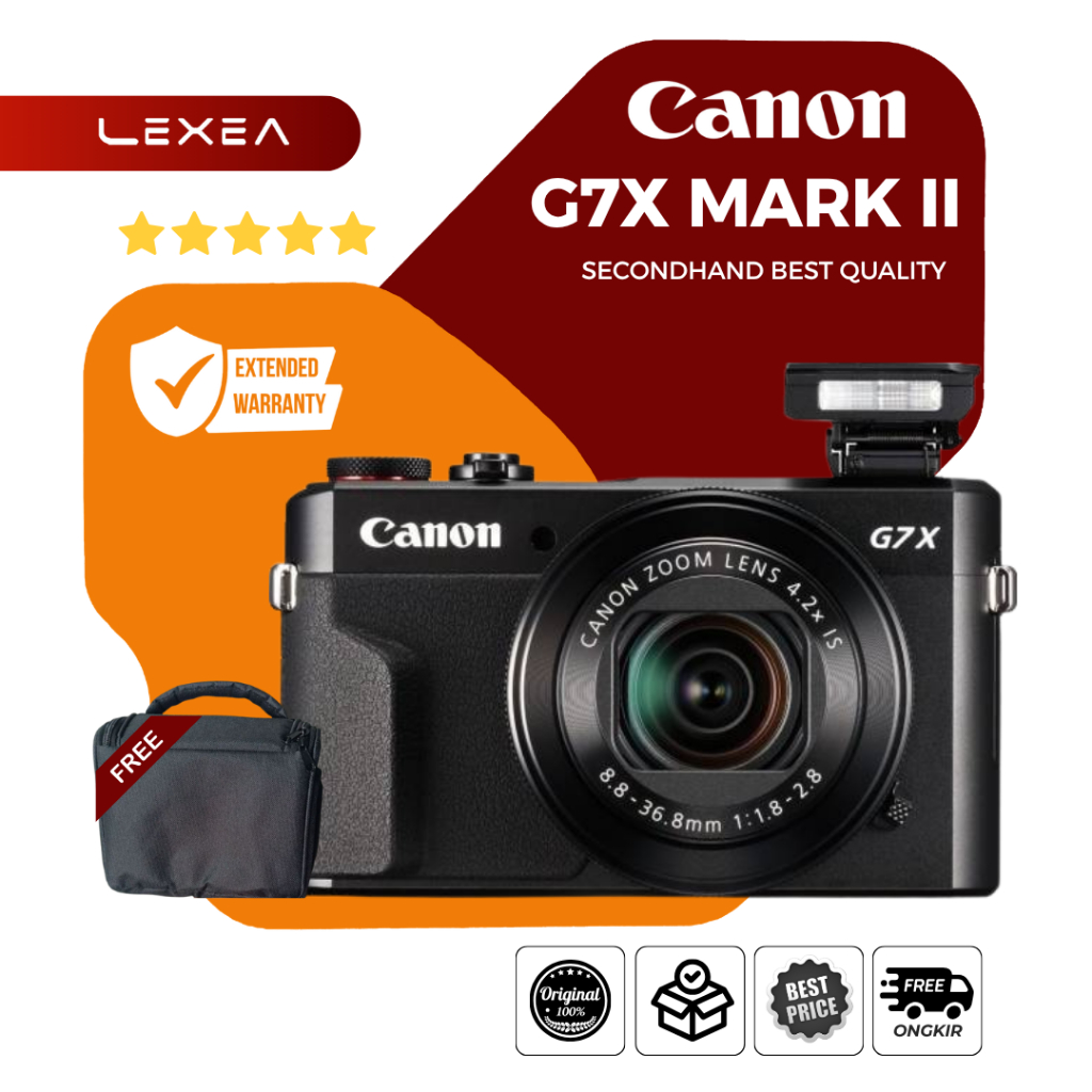 CANON POWERSHOT G7X II MARK II FULLSET MULUS