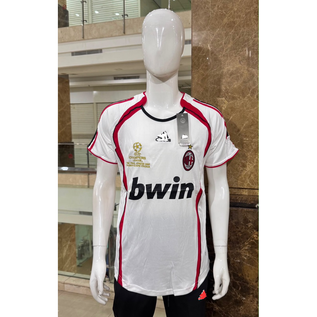 jersey ac milan 2007 putih
