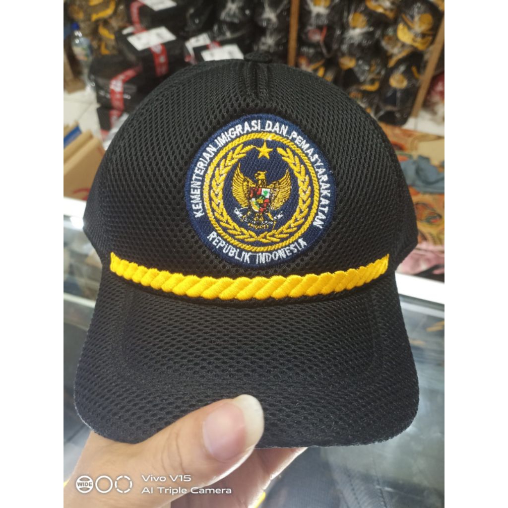 topi kementian imigrasi& permasyarakatan