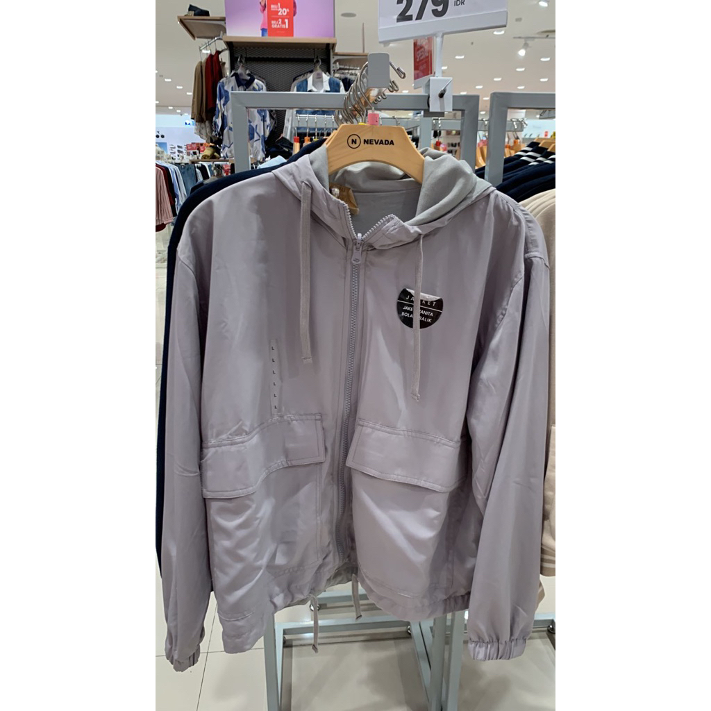 Nevada jaket parasut wanita original