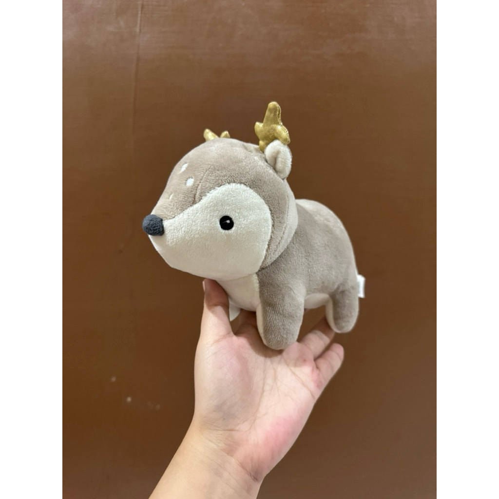 Boneka Karakter Rusa Kecil Lucu size 20x16cm Original / Boneka Rusa Kecil / Boneka Hewan Rusa / Bone