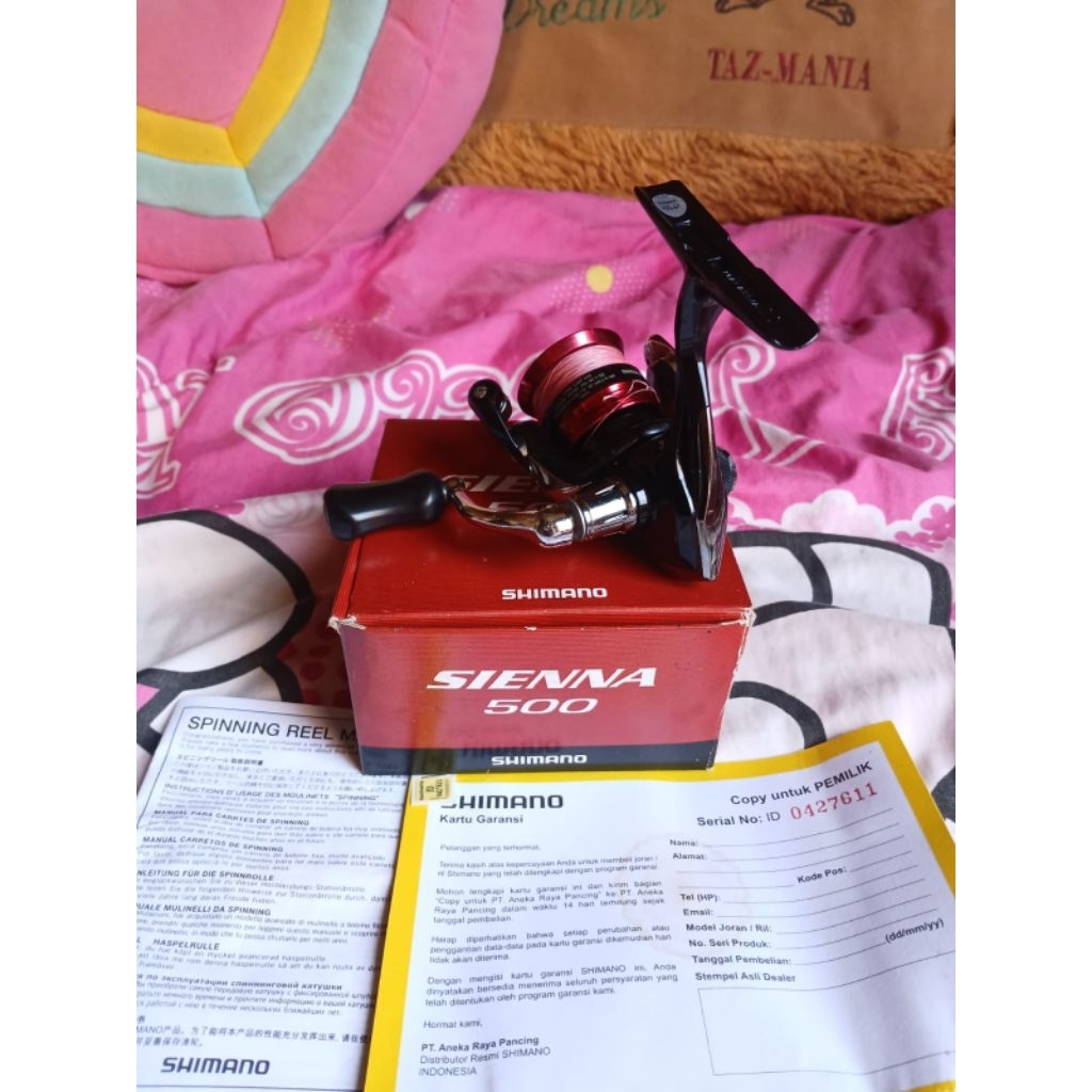 Reel Shimano sienna 500fg