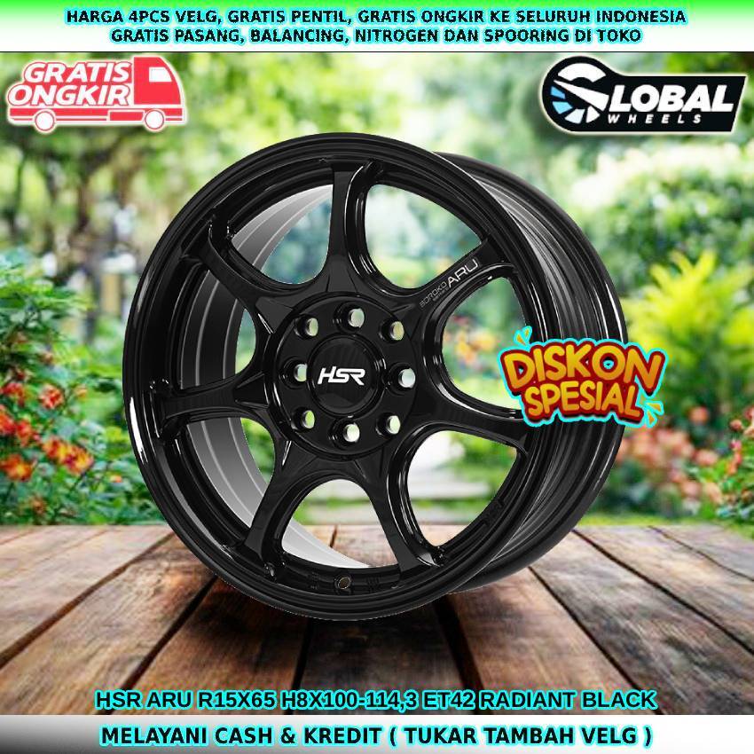 Velg ring15 velg mobil Livina| Avanza| Kijang LGX| Veloz| Panther| dll velg hsr aru R15
