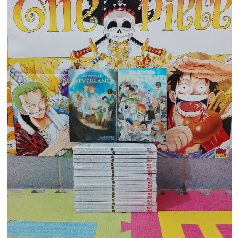 komik full set tamat the promised Neverland segel