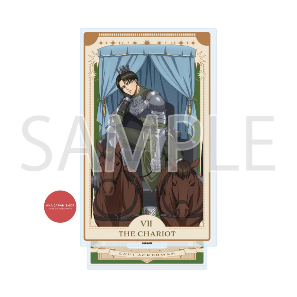 Attack on Titan Shingeki no Kyojin The Final Season Acrylic Stand Figure Levi Ackerman Tarot ver Off