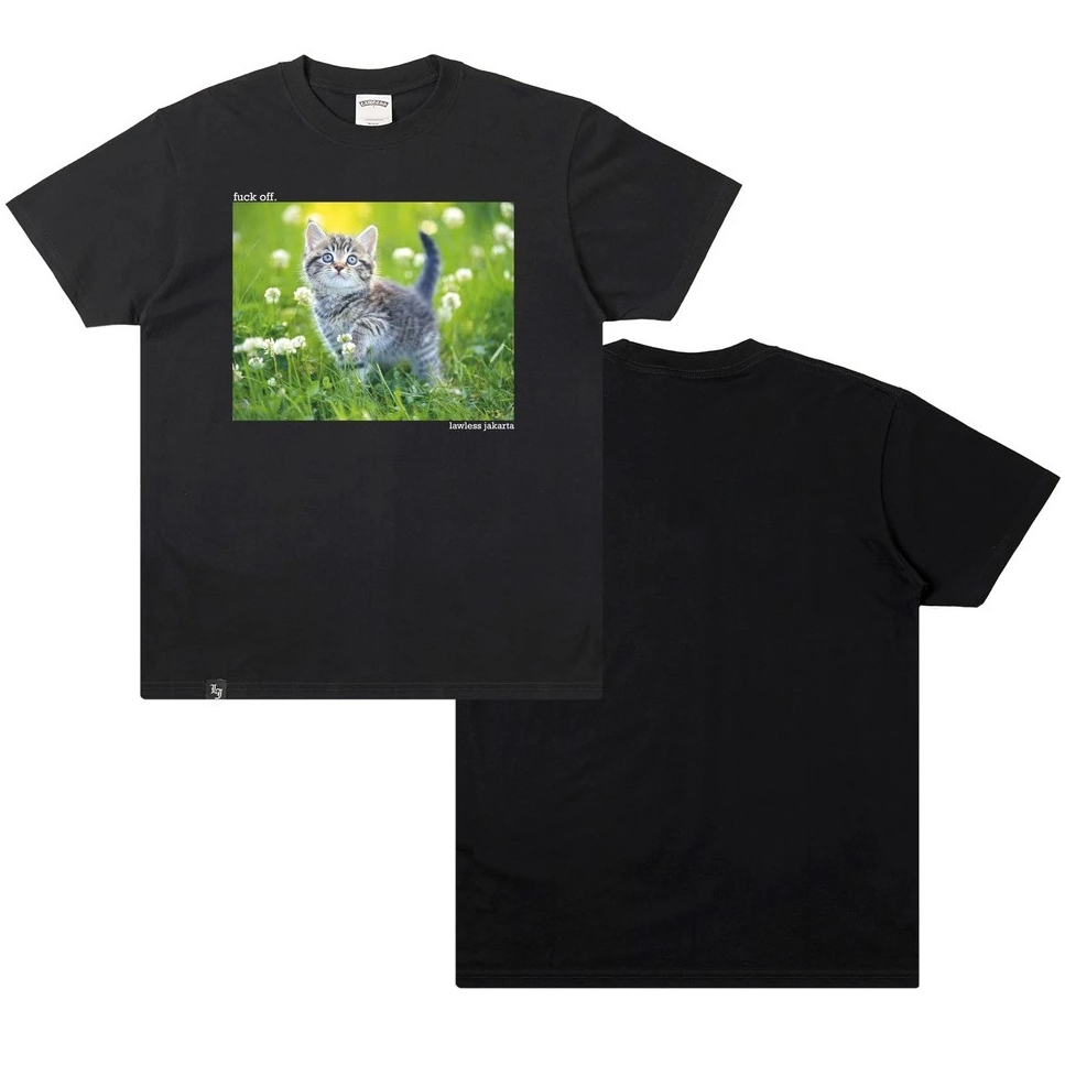 Tshirt LAWLESS JAKARTA - KITTEN | Lawless Jakarta Official