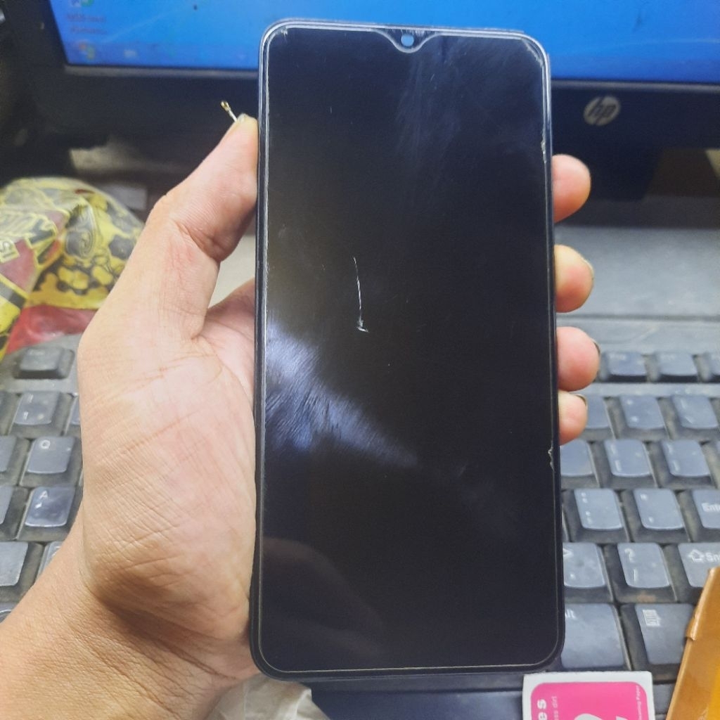 LCD OPPO F9 ORI COPOTAN (SATU SET + Frame)