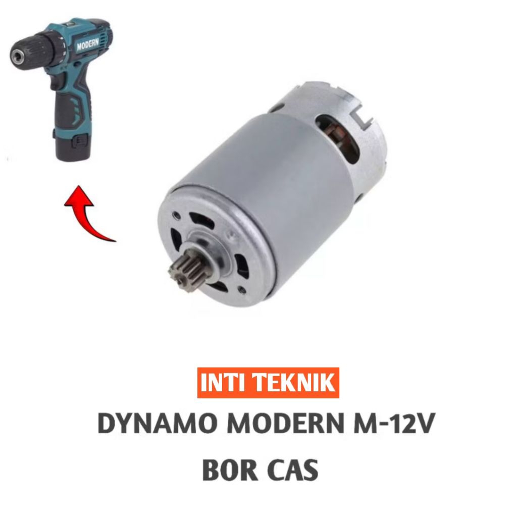 Dynamo untuk modern M-12v Bor cas 12 vol