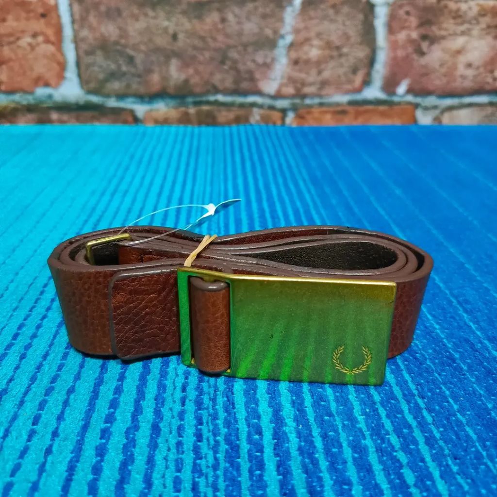 gesper/ikat pinggang kulit FRED PERRY ( P : 102 ) ORIGINAL