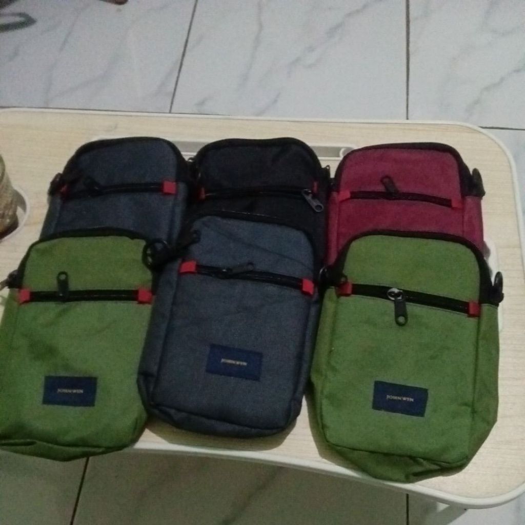 Tas selempang pria/Tas Hp Dompet mini modis