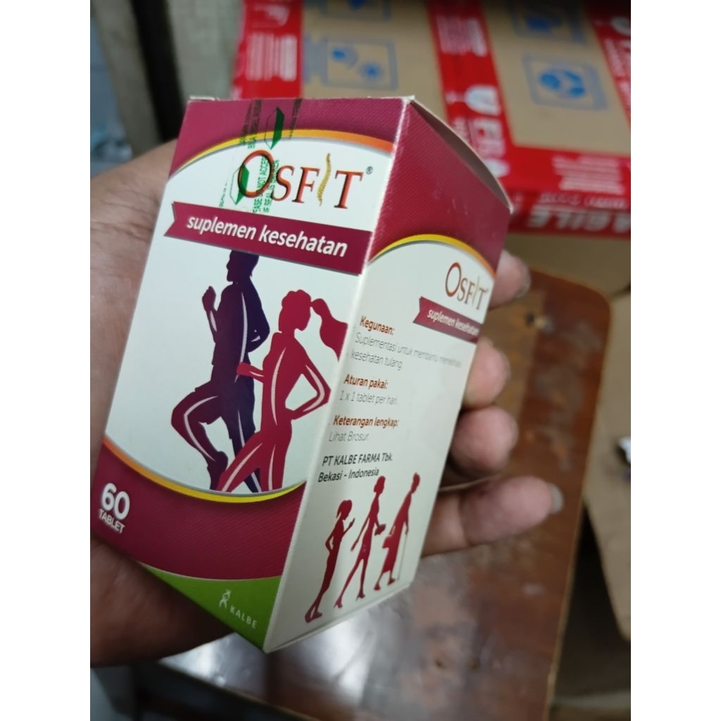 Osfit botol 60 tablet vitamin tulang