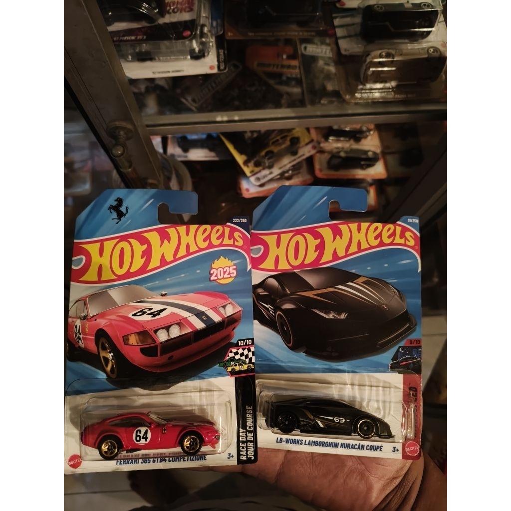 Hot wheels paket ferrari dan lambo