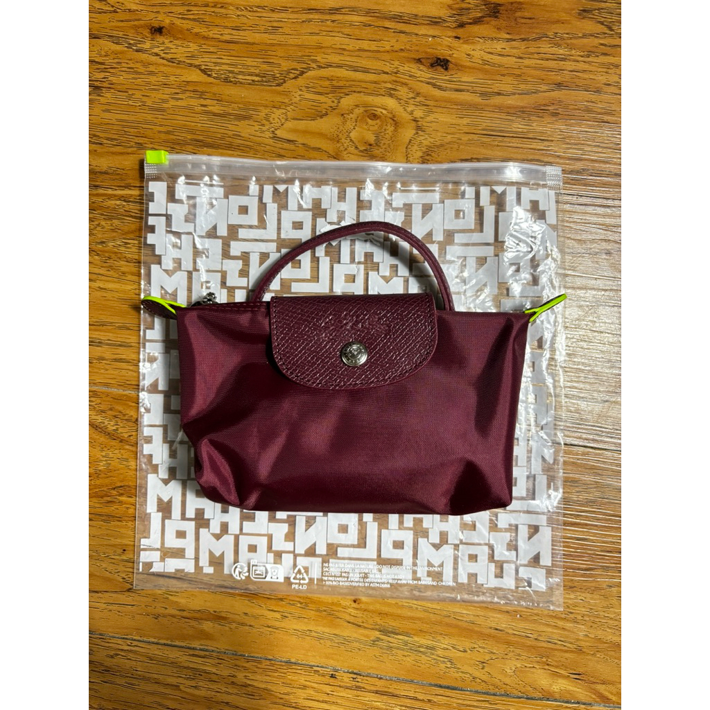 LONGCHAMP LE PLIAGE - POUCH “Pomegranate”