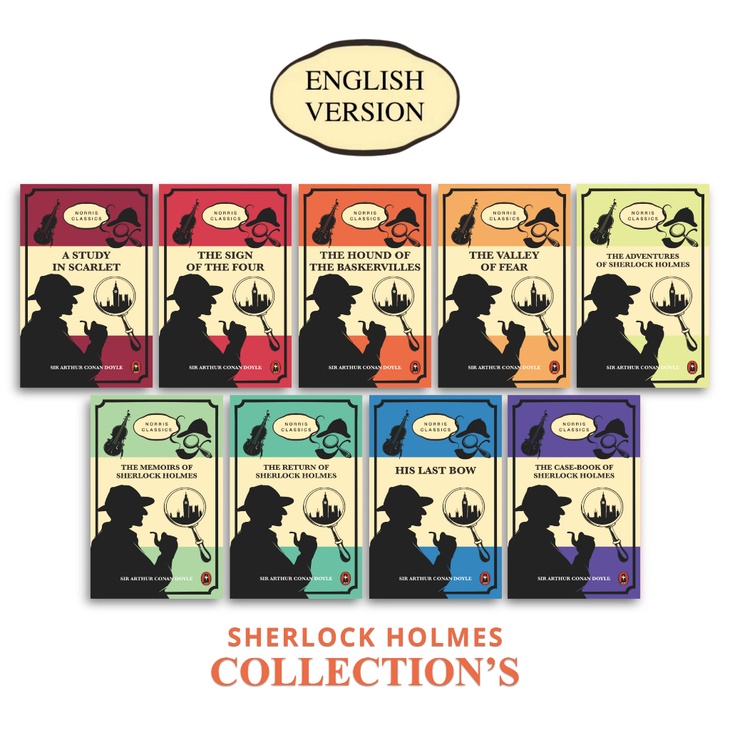 The Complete Sherlock Holmes All Sherlock Holmes Series Sir Arthur Conan Doyle English Version Norri