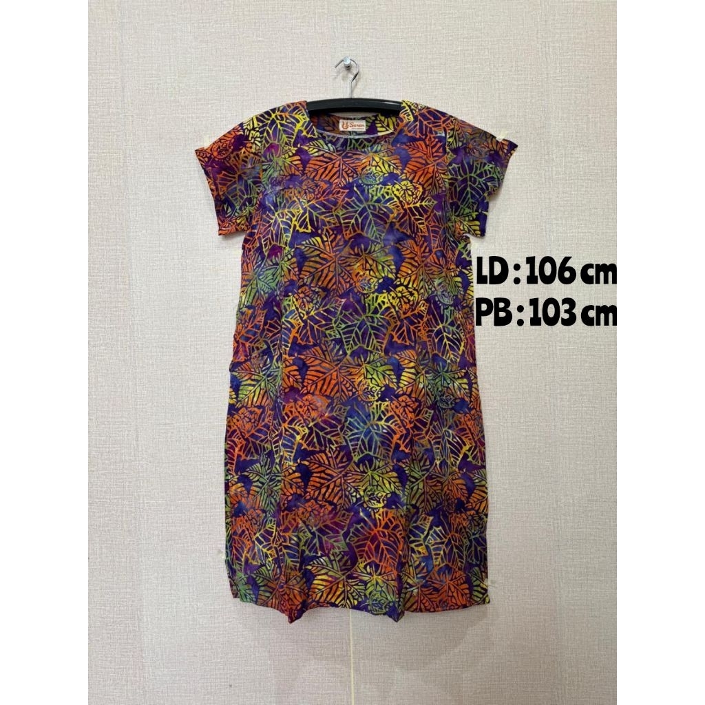 Daster Sunan klok full batik