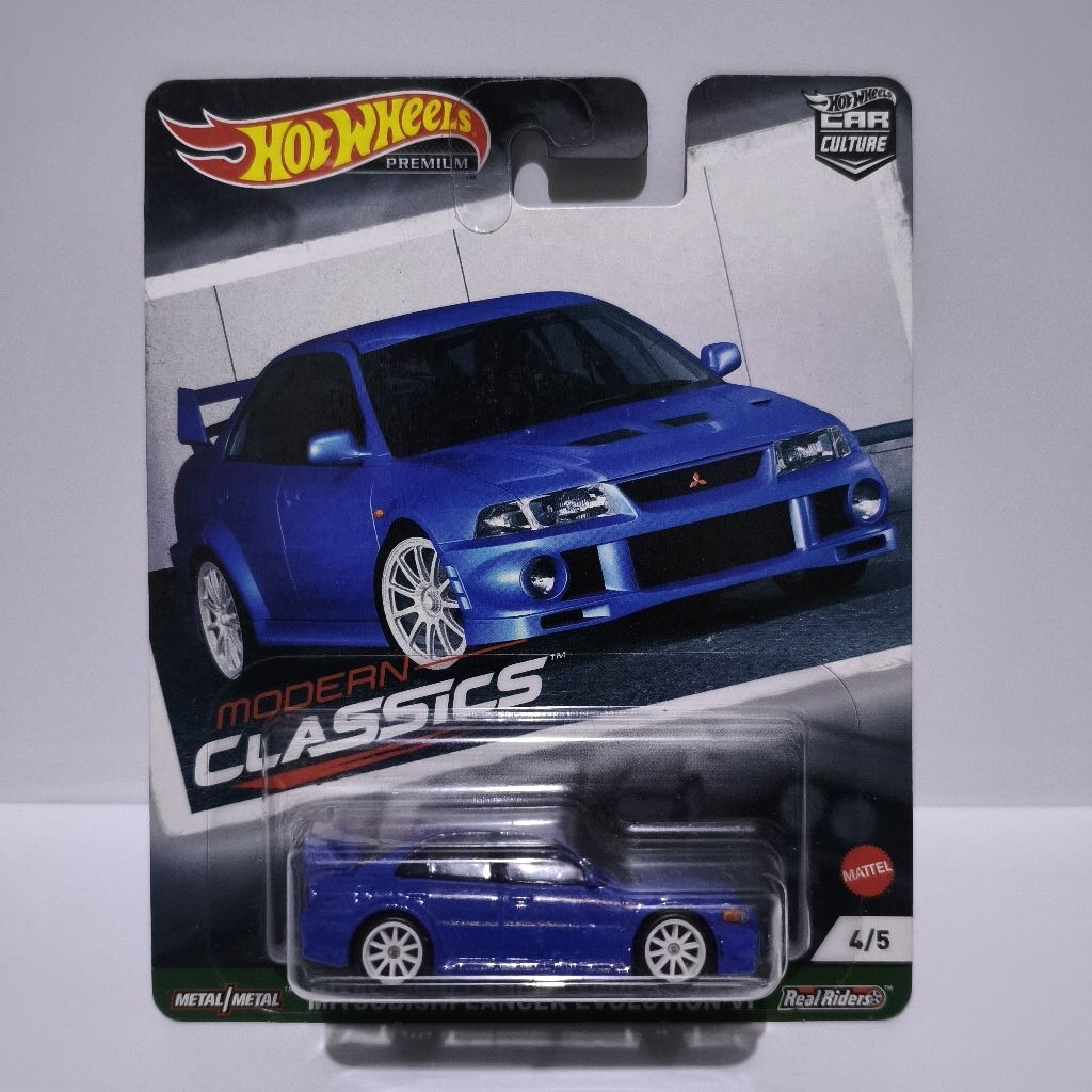 Hot Wheels Mitsubishi Lancer Evolution VI Modern Classic