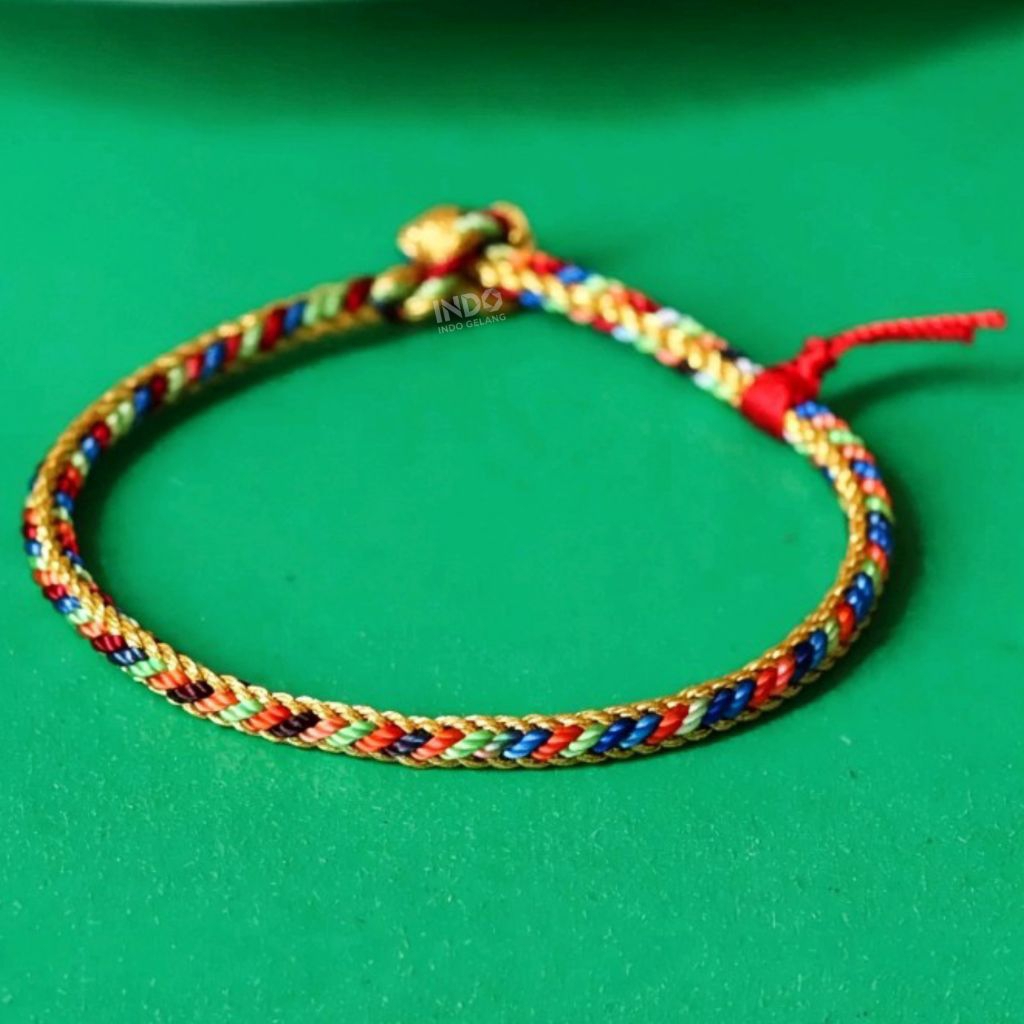 original tibetan gelang tibet pancawarna