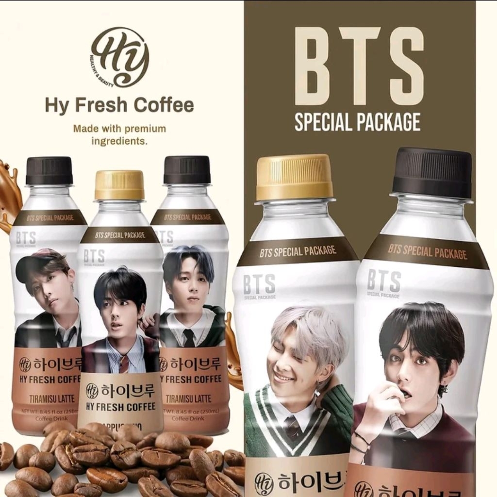 HY FRESS COFFEE BTS EDISION HALAL MINUMAN KOPI
