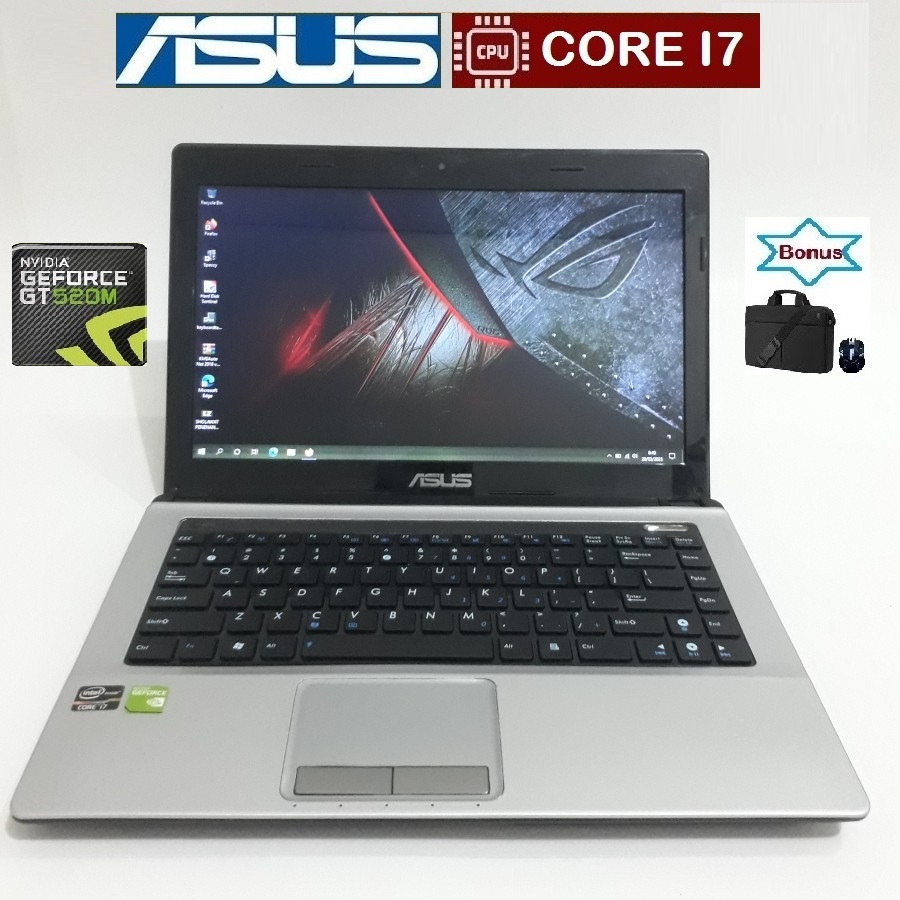 LAPTOP CORE I7 CAMERA RAM 16GB GARANSI