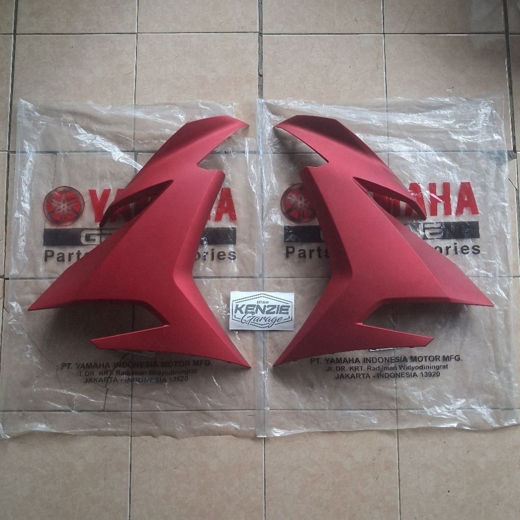 Legshield Sayap Luar Jupiter MX King 150 Merah Doff Original YGP 2PV-F835U-00-P6 2PV-F835V-00-P6
