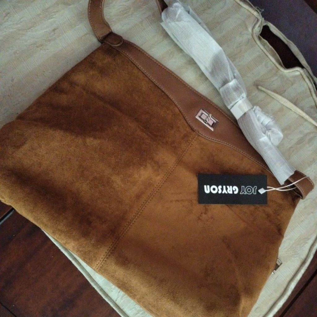 Joy Gryson shoulder bag suede