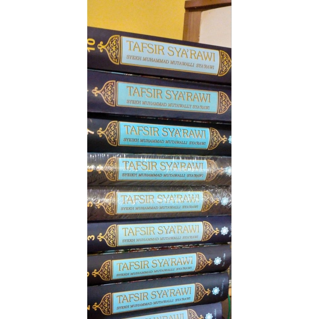tafsir syarawi jilid 1,2,3,4,5,6,7,8, dan 10 saja. bekas. ori