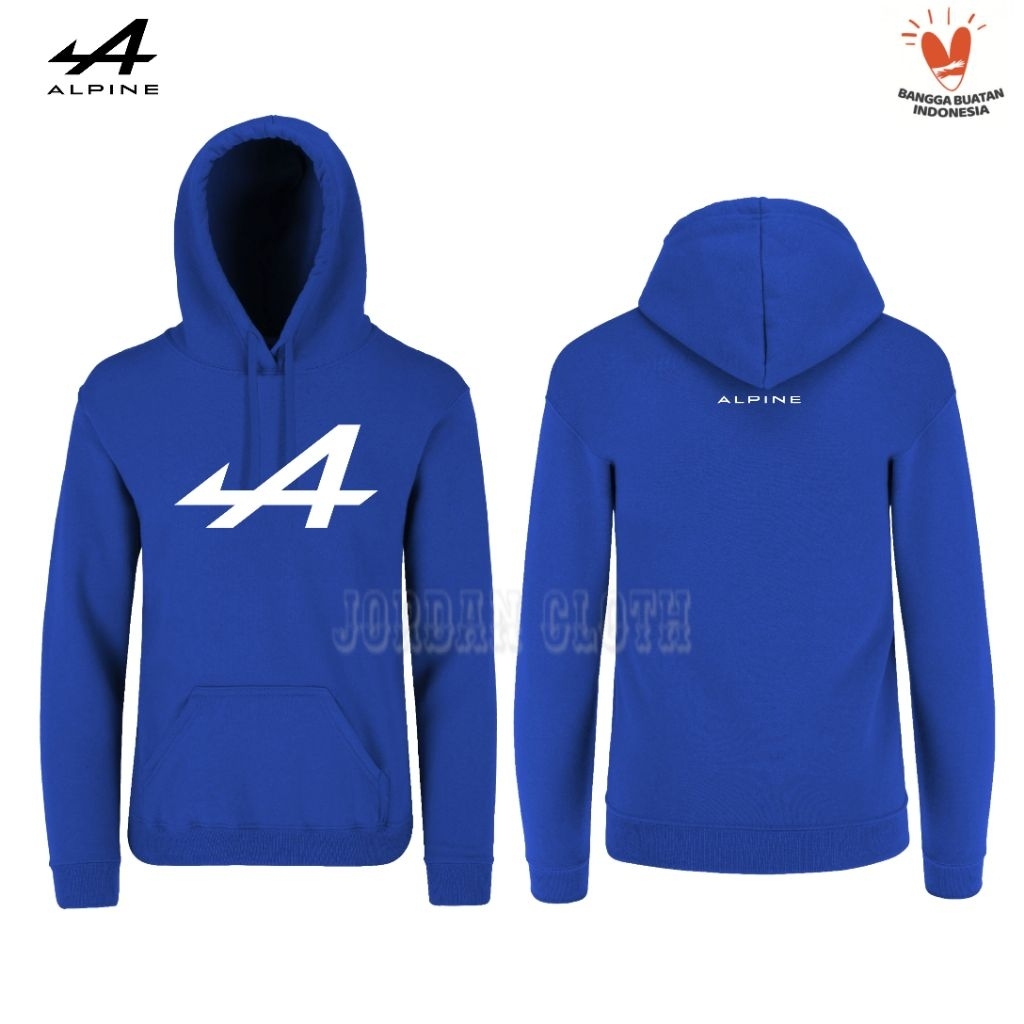 Hoodie Jaket Sweater Team Alpine F1 Essential Formula One