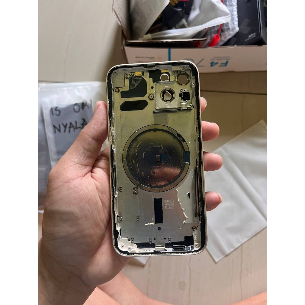 Housing iPhone 13 White Minus Original