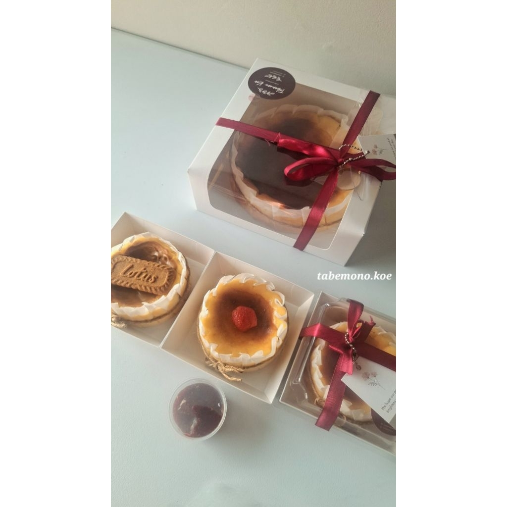 Basque Burnt Cheesecake Whole Diameter 10cm