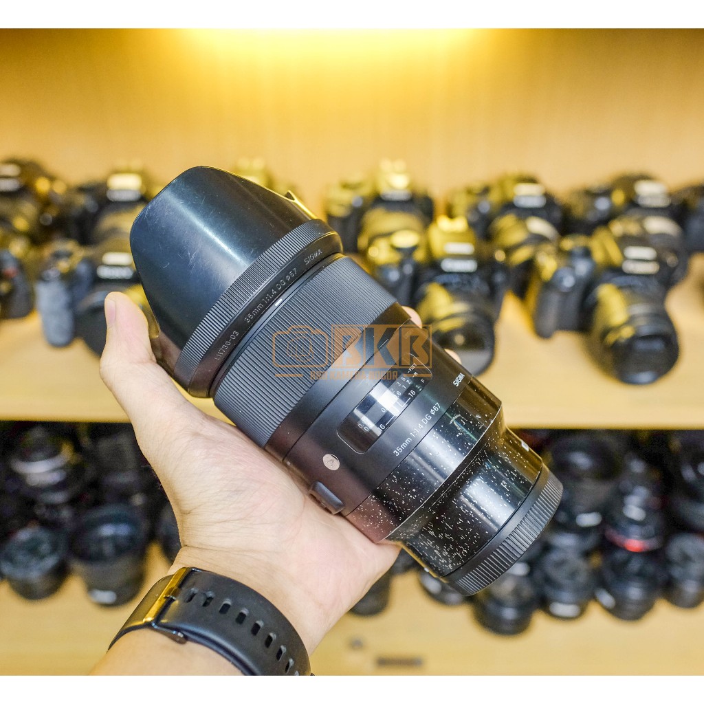 Lensa Sigma 35mm 1.4 for Sony Fullset