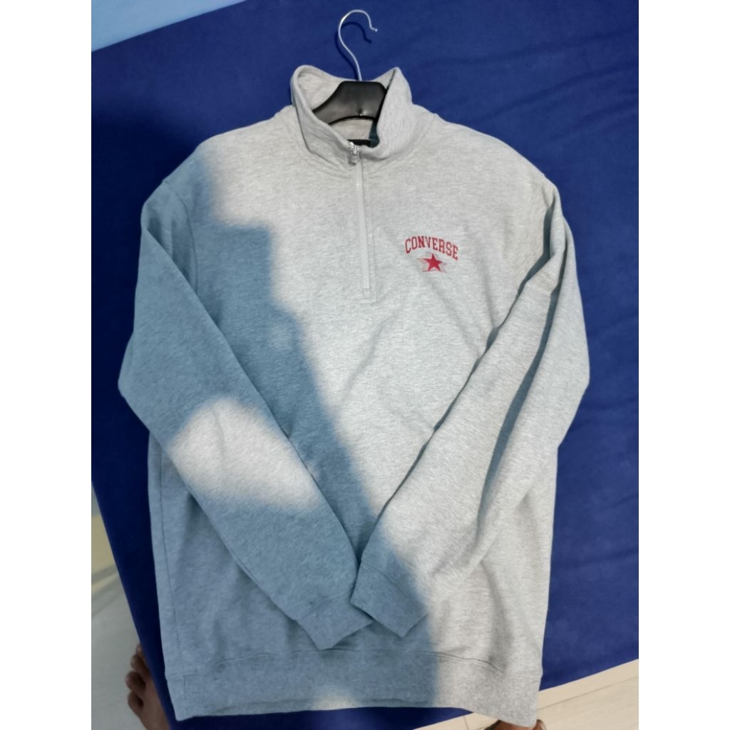 Half zip converse