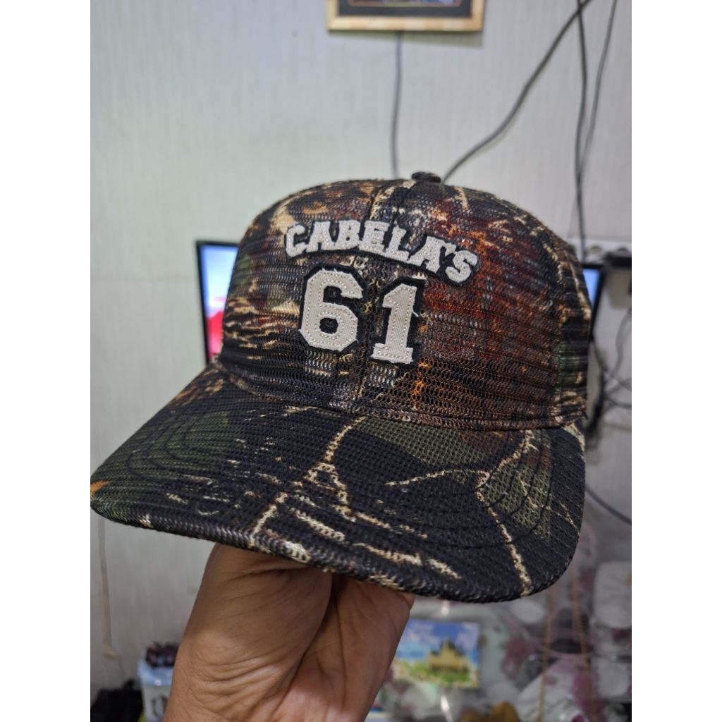 Topi Full Mesh Cabelas riil tree