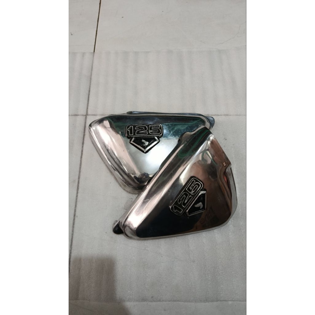 tutup box aki tepong cb 125 besi tebal