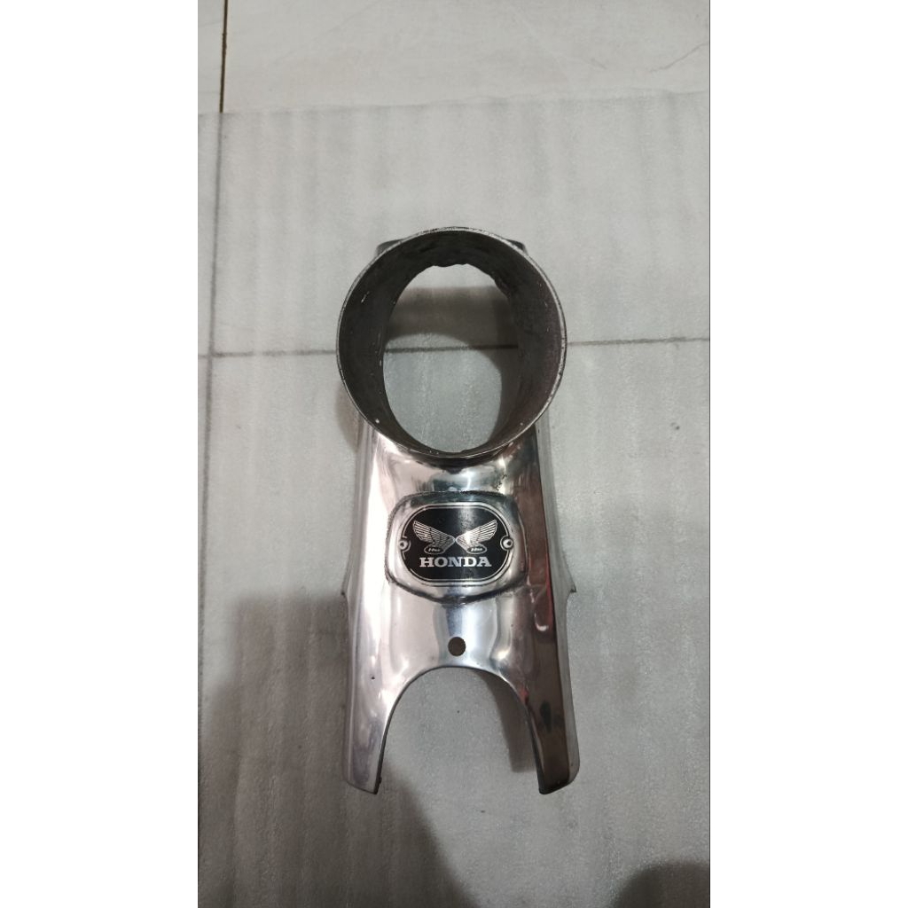 panel lampu depan dasi street custom honda c70 c700