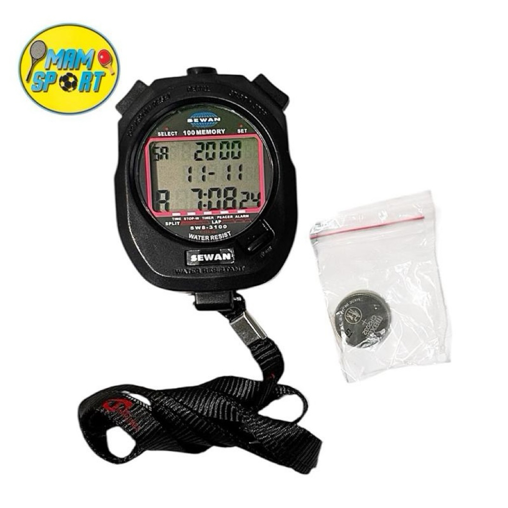 Stopwatch SEWAN 100M Memory SW8 3100 Original