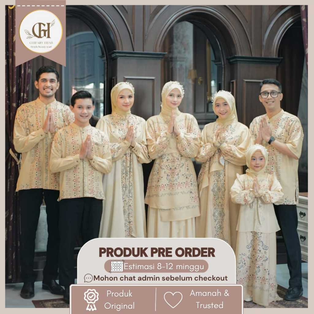 Naraya sarimbit lebaran 2027 by NJA OPEN PRE ORDER (READY DESEMBER 2026) family set couple keluarga 