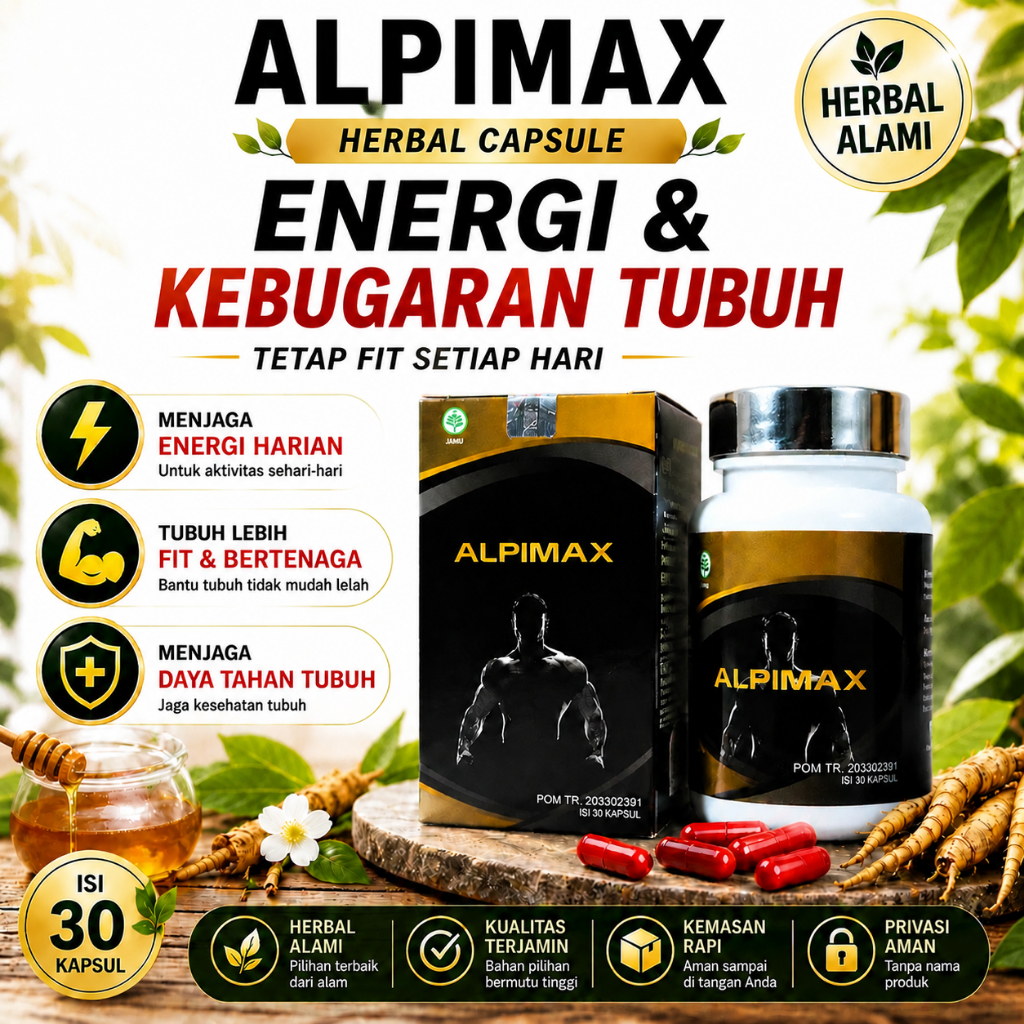ALPIMAX Formula Herbal Tradisional dengan Bahan Pilihan