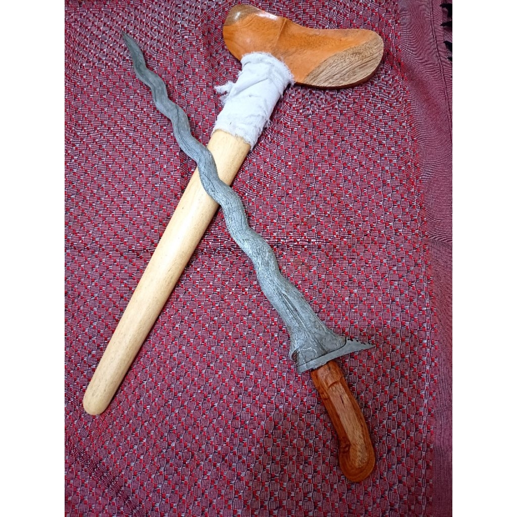 Keris Sengkelat Luk 13 Buntel Mayit / Gubet Buntel Mayat - Tosan Aji